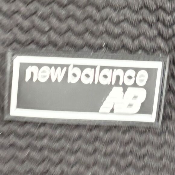 New Balance Men’s Hooded Jacket Large Poly Knit Full Zip Hooded Black - Picture 2 of 12